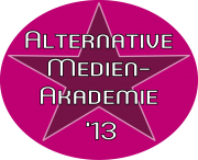 alternative medienakademie kreis und stern pink